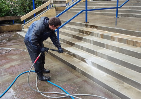 Stairs Cleaning